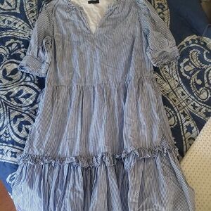 J. Crew Striped Dress